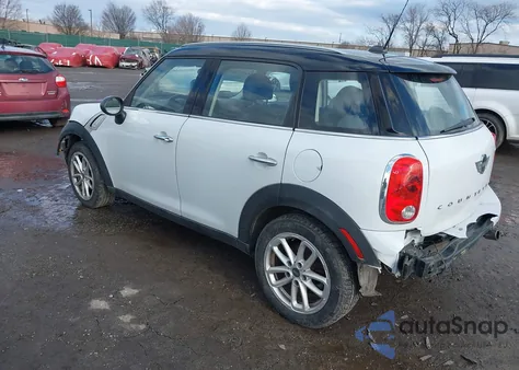2016 Mini Countryman Cooper z USA, uszkodzony, nr VIN WMWZB3C51GWR46980